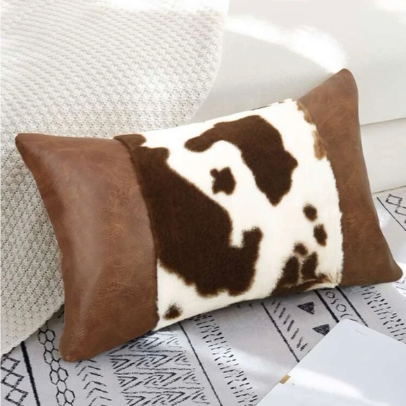 2 pc Cow Pattern Cushion Cover (Cushion Cover Only) - Picture 3 of 8